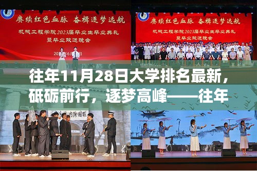 往年11月28日大学排名更新，砥砺前行，逐梦高峰的自信之旅