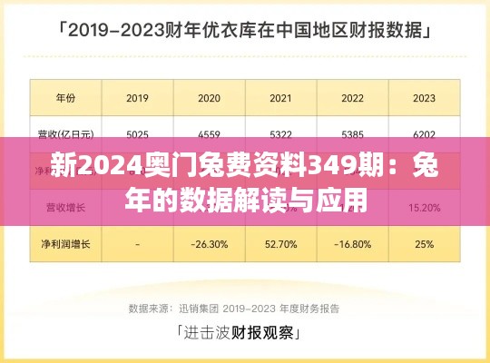 新2024奥门兔费资料349期：兔年的数据解读与应用