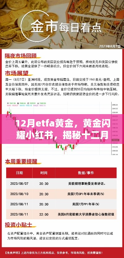 揭秘十二月ETFA黄金的投资魅力，黄金在小红书上闪耀登场！