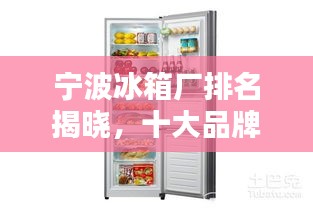 宁波冰箱厂排名揭晓，十大品牌榜单不容错过！